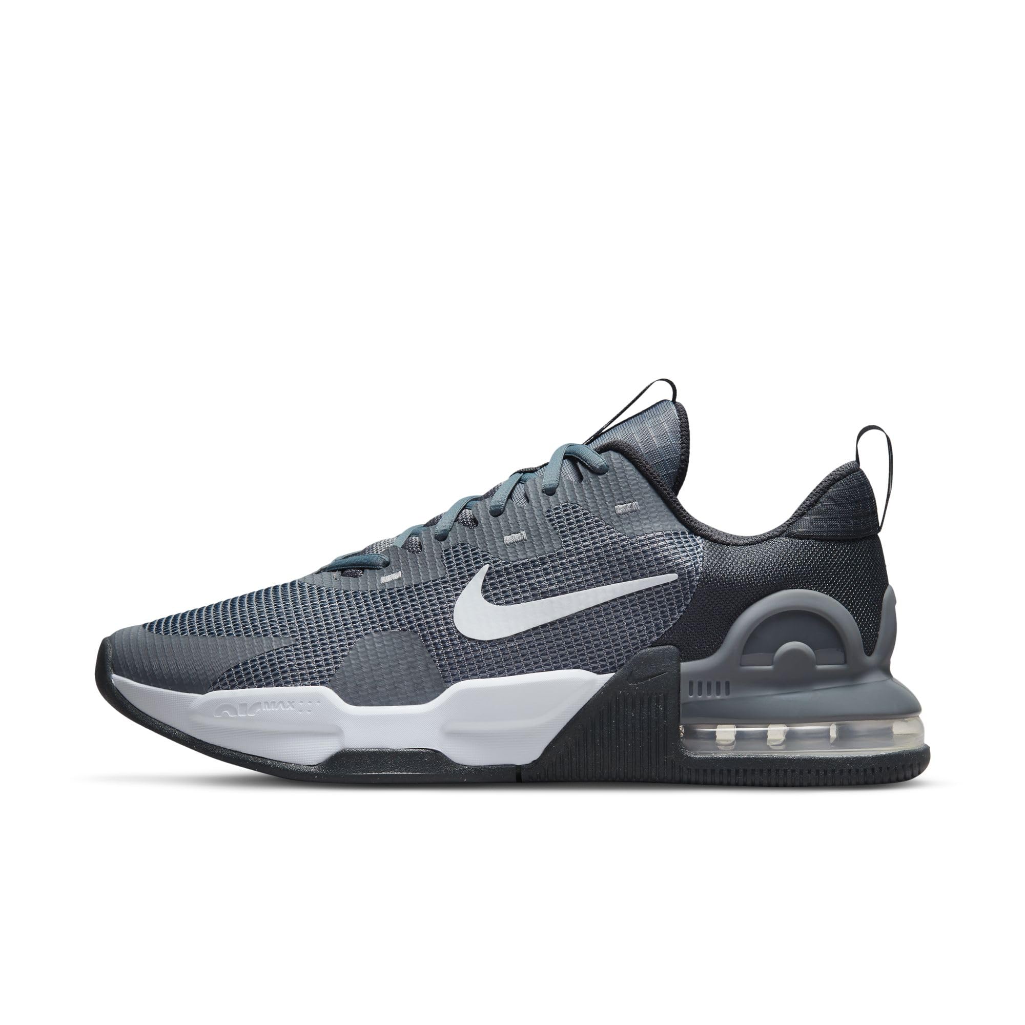 Amazon.com | Nike Air Max Alpha Trainer 5, tênis de treinamento masculino, cinza fumaça/branco-cinza fumaça escuro-escuro