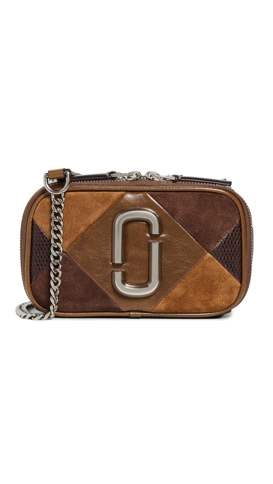 Bolsa Marc Jacobs The Snapshot, marrom multi, tamanho único